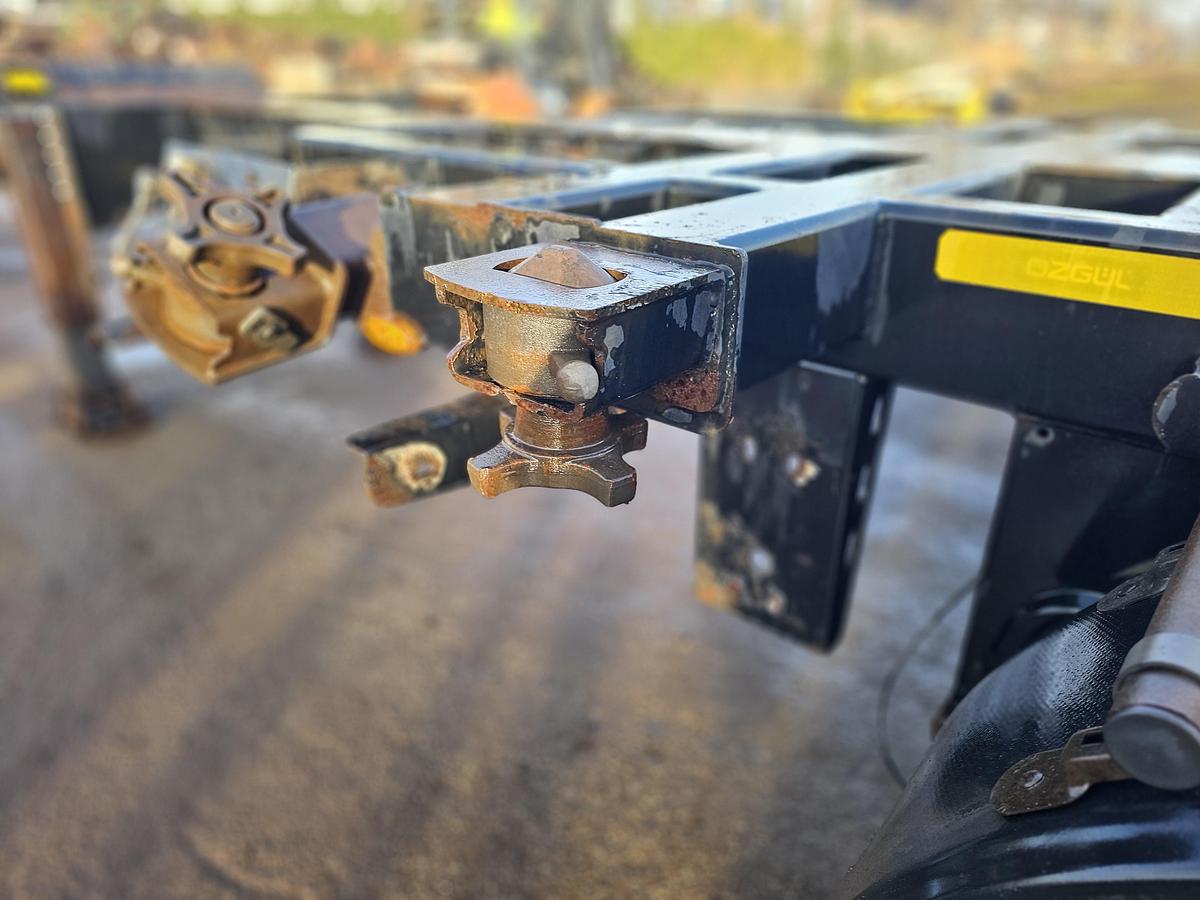 Gebruikt 2018 OZGUL GA08XS1 | 2 X EXTENDIBLE CHASSIS | GERMAN TRAILER|  SAF DISC.| 3 PIECES.