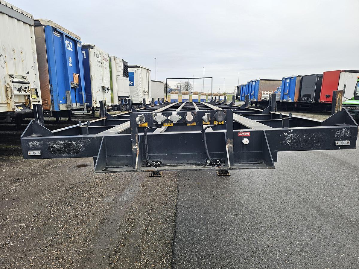 Gebruikt 2003 VAN HOOL 3B1096| FOR GAS BOTTELS| CHASSIS LIKE NEW| APK\TUV 04-10-2026. 11 MTR LONG.