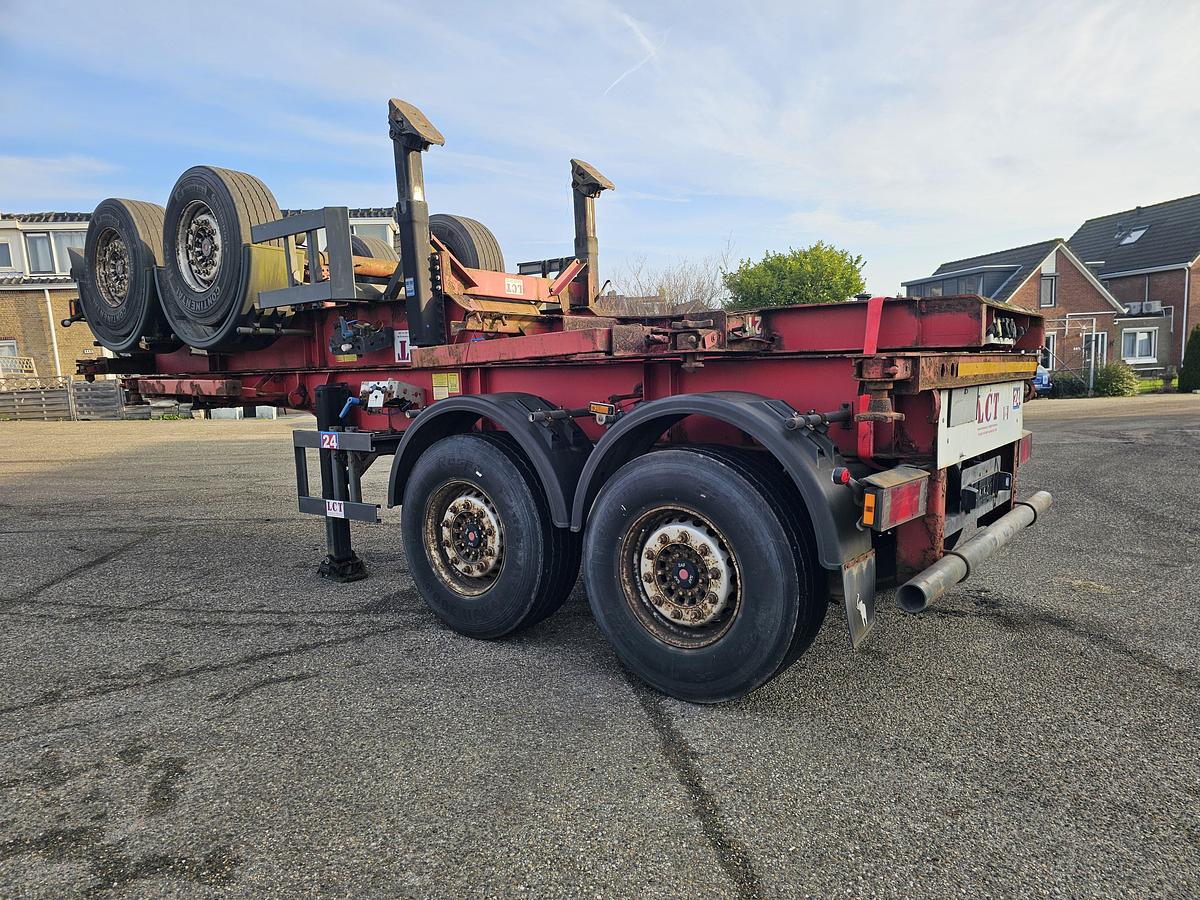 Gebruikt 2009 SCHMITZ SCF 18 20 FOOT CONTAINER CHASSIS | AIR SUSP| SAF DISC.
