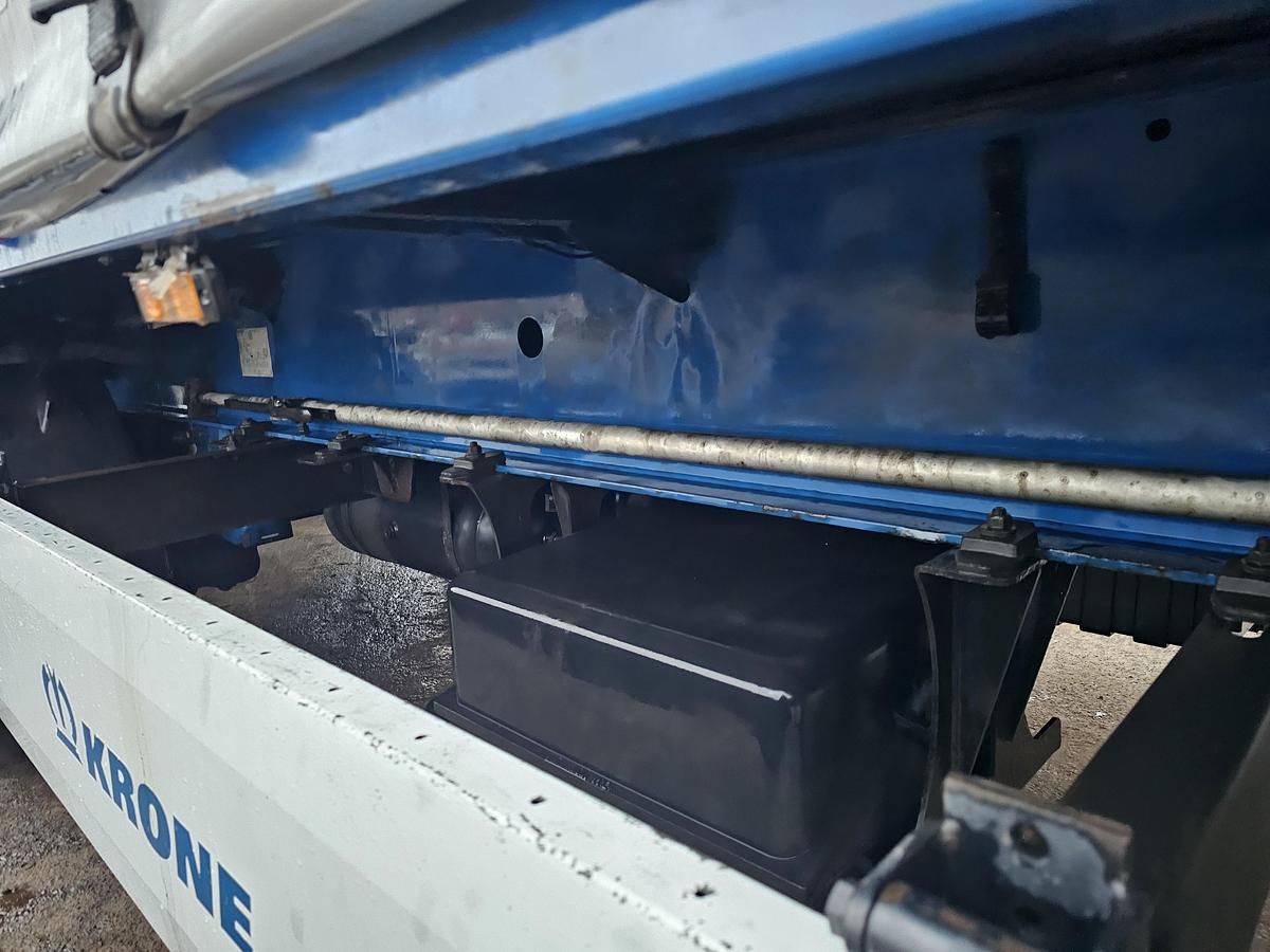 Gebruikt 2015 KRONE SZ| 2 AXLE CITY TRAILER | STEERING AXLE. BPW DISC. LOADING LIFT. TUV BELGIUM 18-06-2026