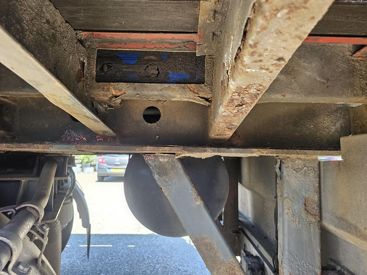 Gebruikt 2004 PACTON t4-001 / 4 AXLE TRAILER /2 LIFT AXLES /2 STEERING AXLES/ INCL CRANE KENNIS 14 TON MOVEBAL.