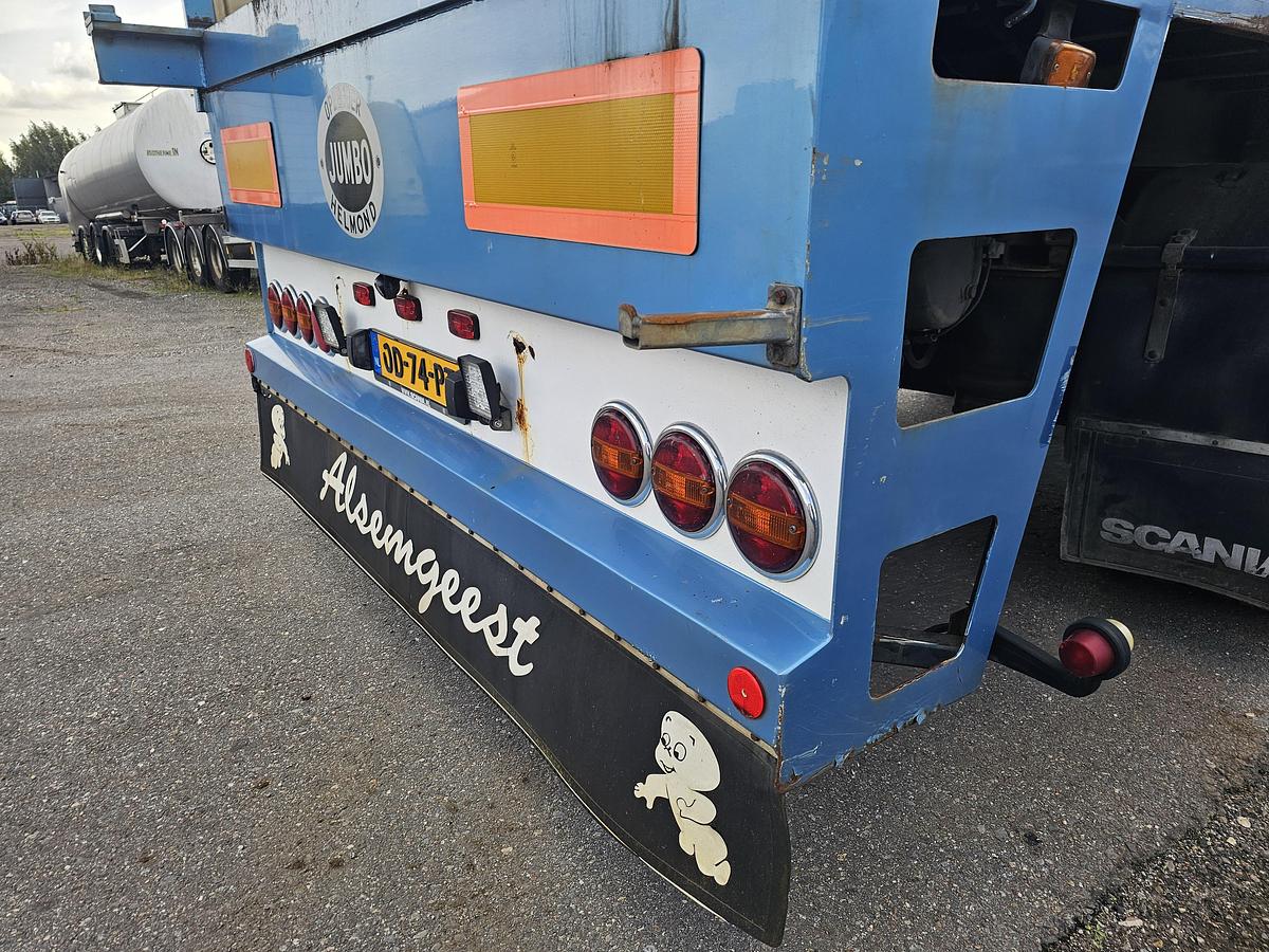 Gebruikt 1995 JUMBO DO 300 S/ 2 X STEERING /BPW DRUM / DOUBLE TIRES/ LIFT AXLE