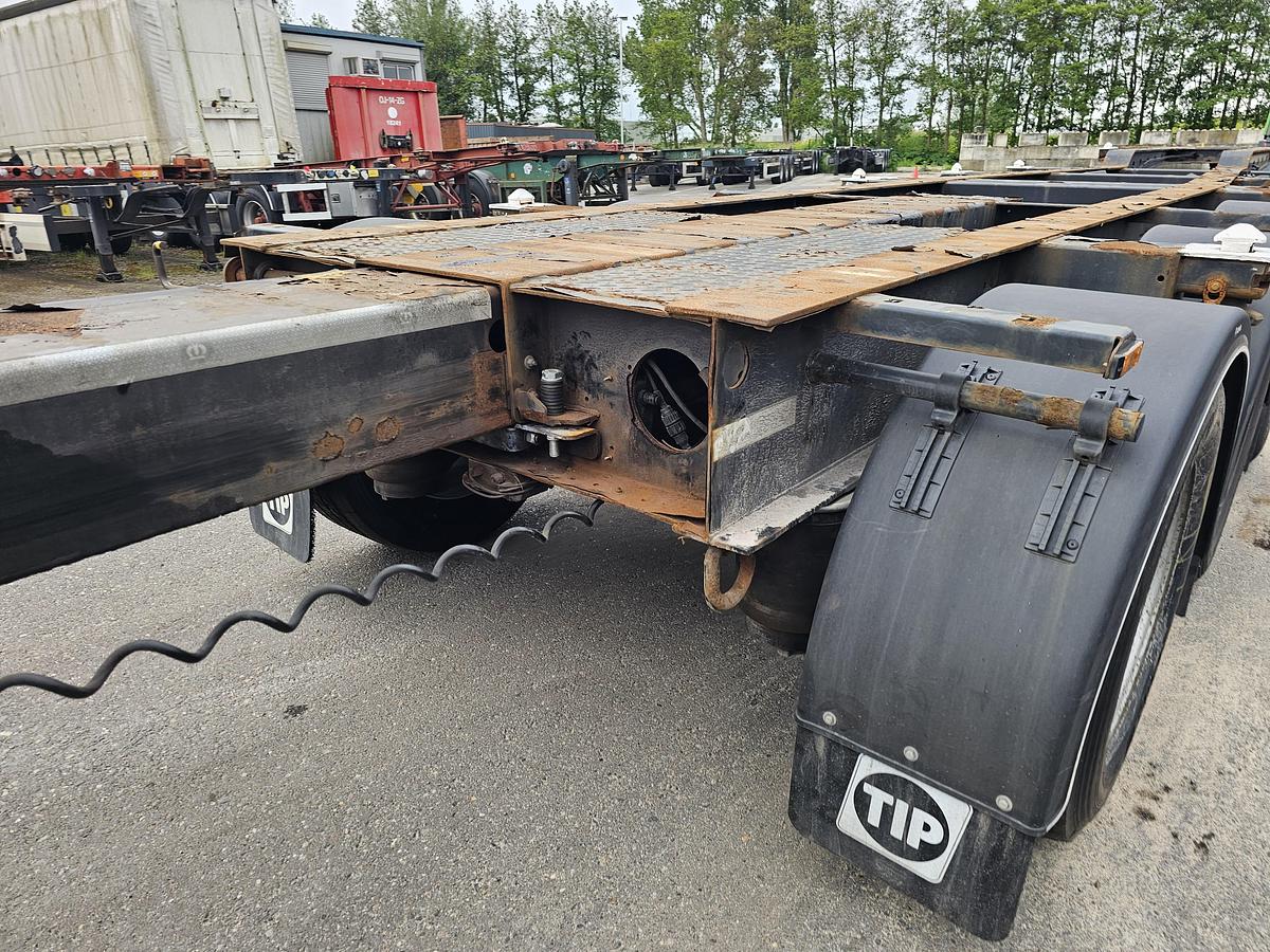 Gebruikt 2015 KRONE SD | 40 FT|2 X 20 FT | BACK SLIDER |HIGHCUBE.| APK /TUV 24-03-2027 |5 PIECES.