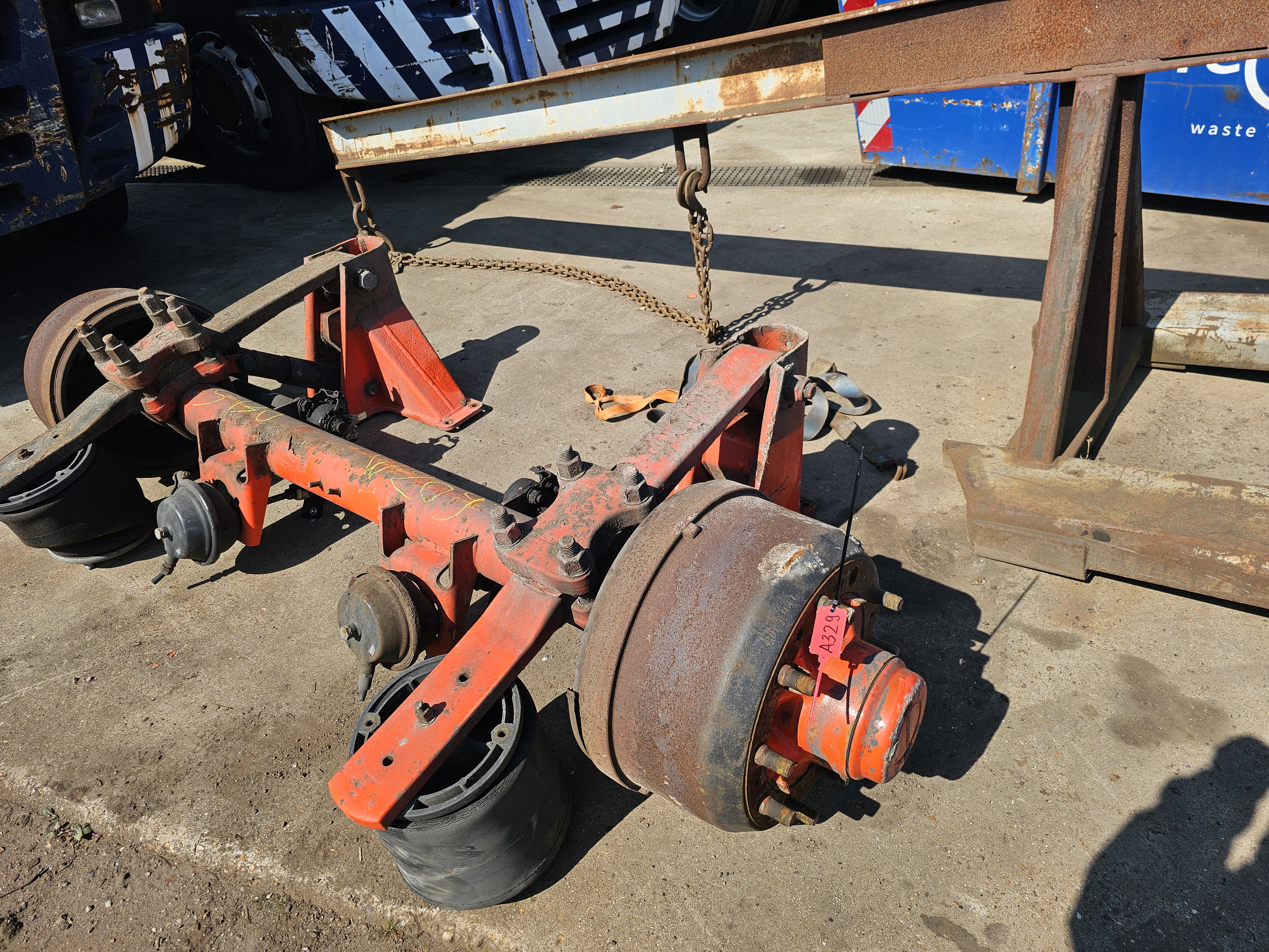 Gebruikt 2005 SMB TRAILER AXLE SINGLE TIRE DRUM