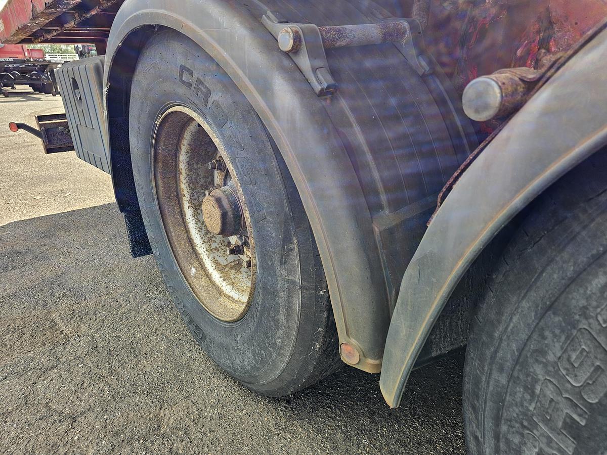 Used 2013 KELBERG S4 OB3 | HEAVY DUTY FLATBED | BPW DRUM