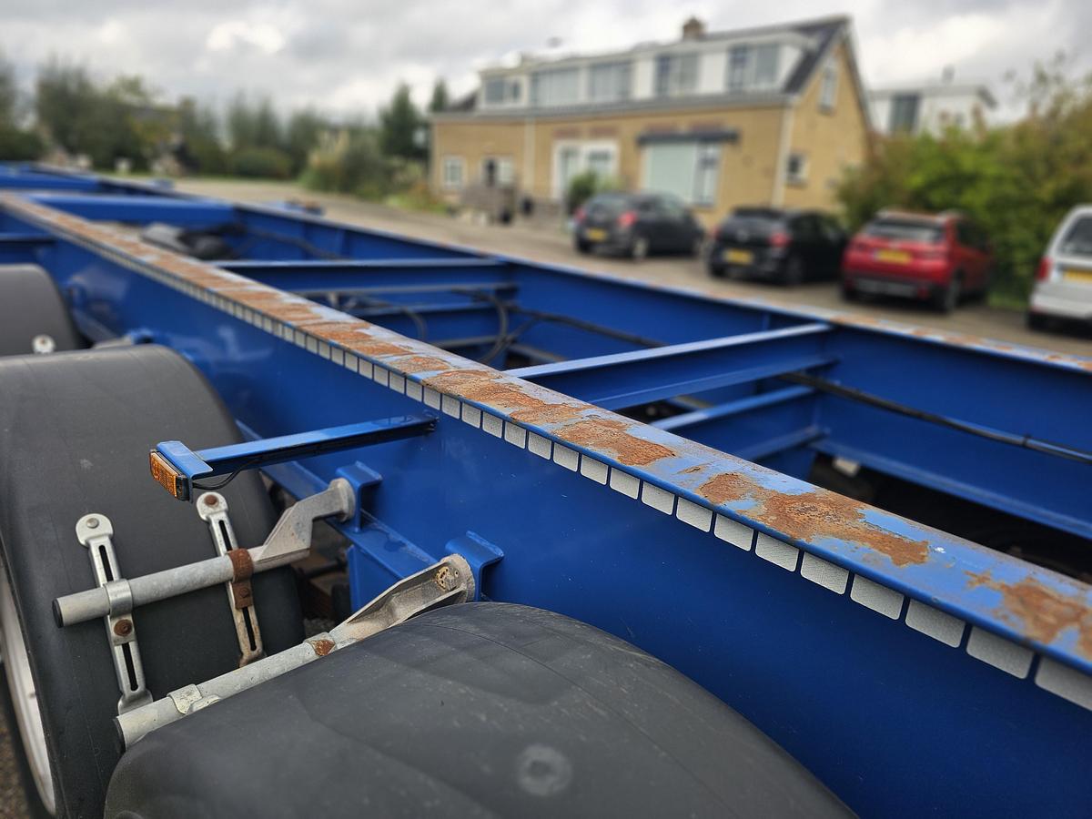 Gebruikt 2018 MENKE JANZEN 40 FOOT STRAIGHT / 2 X 20/30 FOOT./ BPW DRUM / STEEL /STEEL SUSPENSION / LIKE NEW.