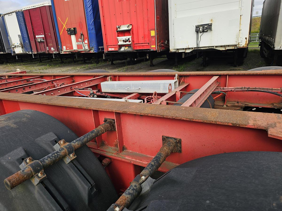 Used 2003 GROENEWEGEN 45 CC-16-27 TUN | 45 ft 40 ft 2 x 20 fFT | dutch chassis | bpw drum.