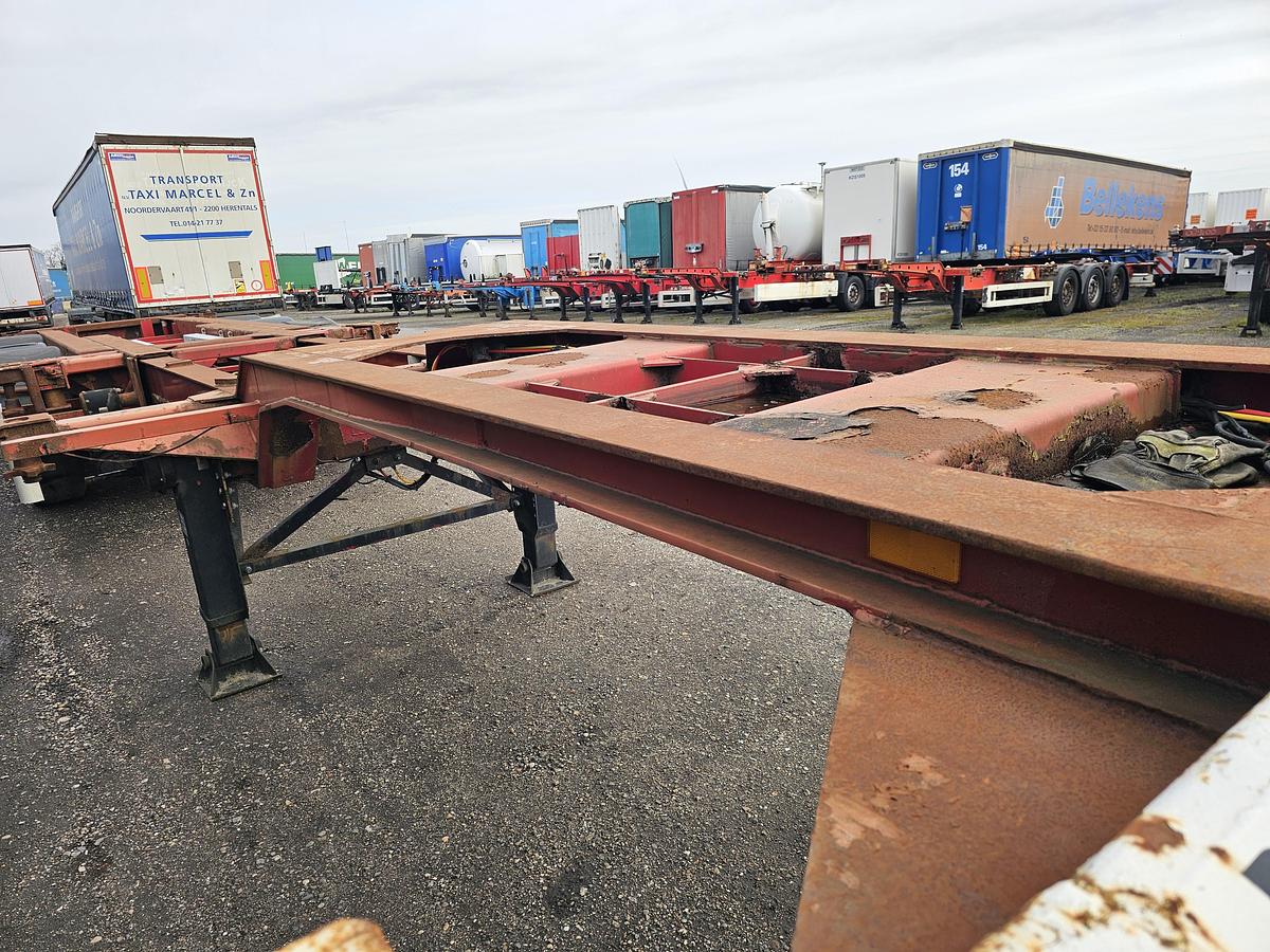 Gebruikt 2001 RENDERS euro 800 | 40 ft | Bpw drum.