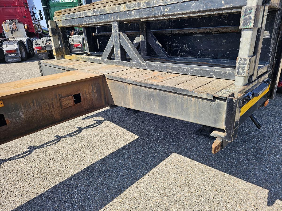 Used 1992 BROSHUIS E 2190/27 | SEMI LOWLOADER | 6 MTR EXTENDIBLE | BEAVER TAIL| SAF DRUM | APK 17-01-2016  |REFURBISHED 2010