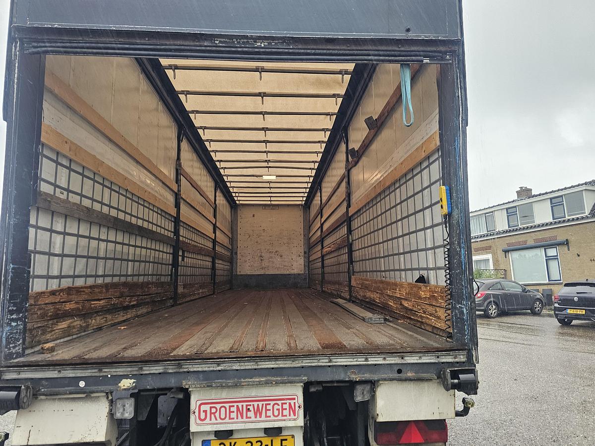 Gebruikt 2008 GOENEWEGEN DRO 10-10 B /STEERING AXLE / LOADING LIFT 2000 KG/ BATTERIES/ BTW DRUM./ APK 12-11-2026
