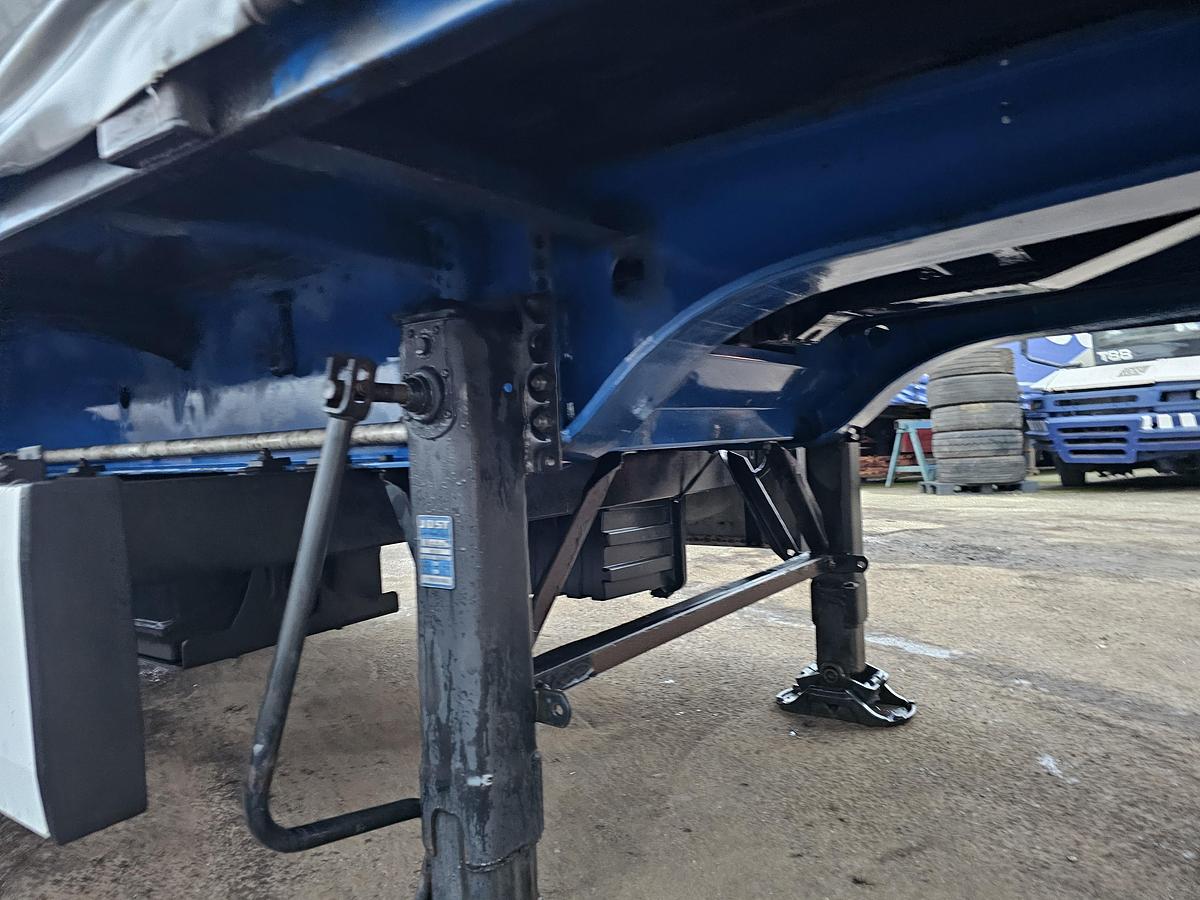 Gebruikt 2015 KRONE SZ| 2 AXLE CITY TRAILER | STEERING AXLE. BPW DISC. LOADING LIFT. TUV BELGIUM 18-06-2026