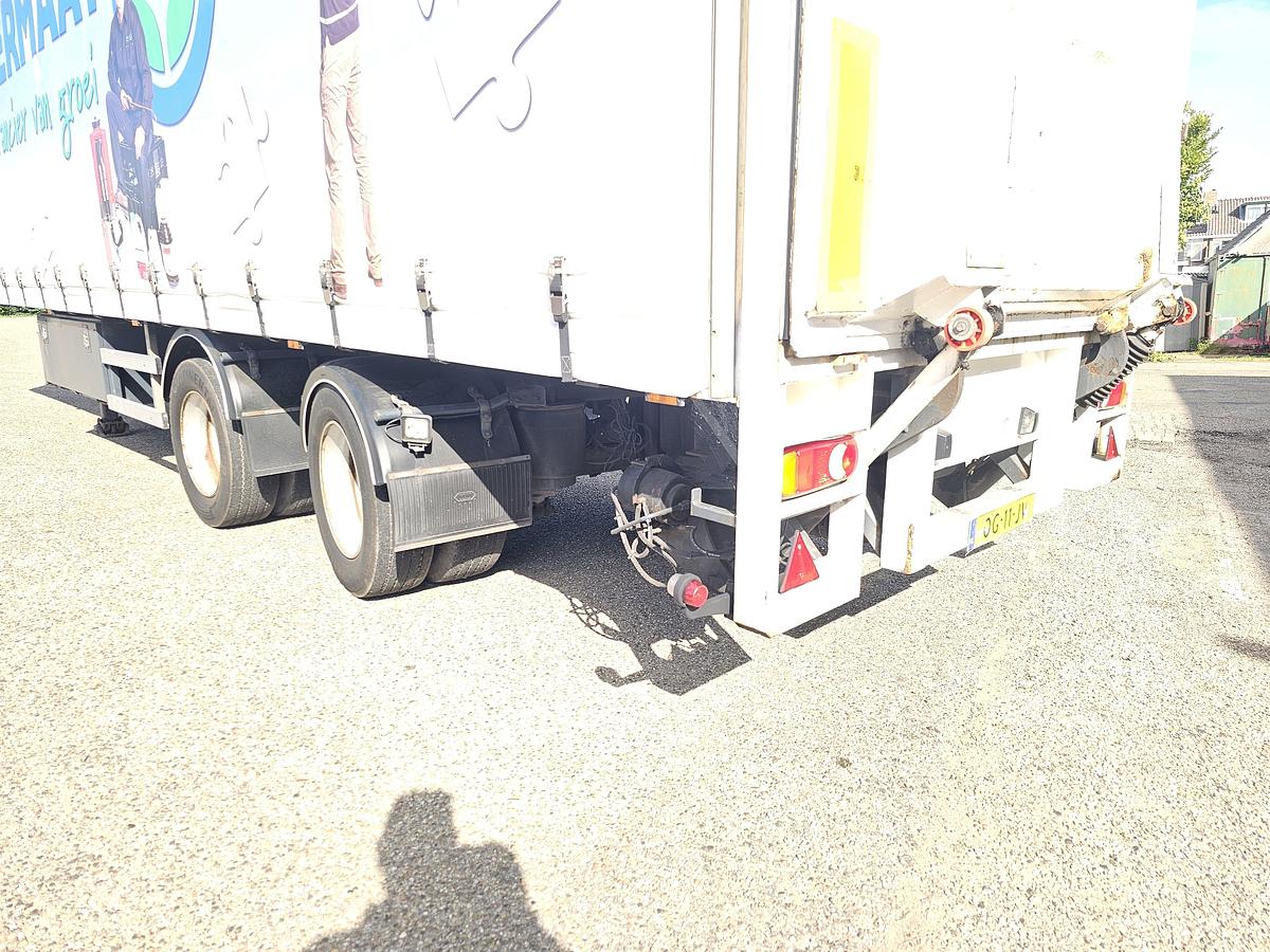 Gebruikt 2000 PACTON T2-001 STEERING AXLE/LOADING LIFT/ BPW DRUM.