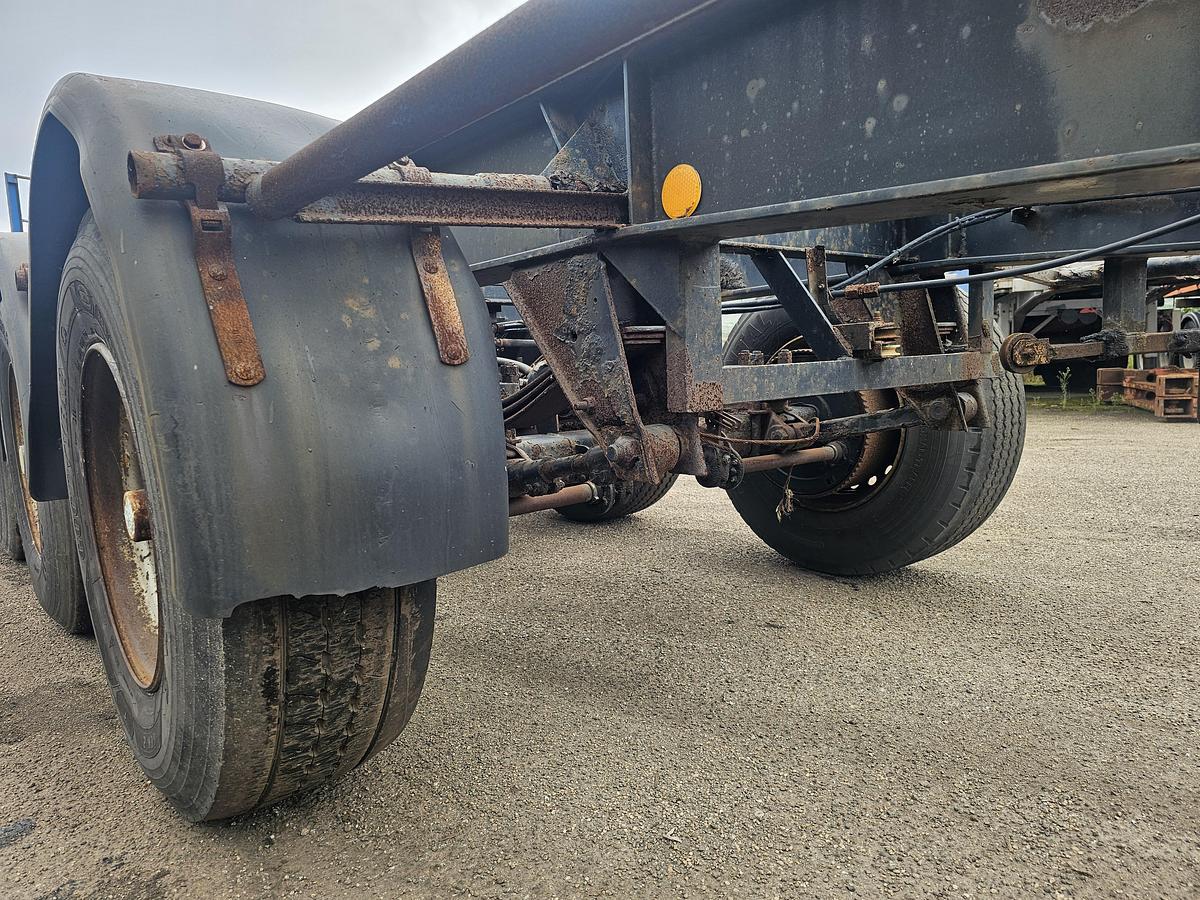 Gebruikt 1995 VAN HOOL 40 FOOT  CONTAINER CHASSIS / 20 FOOT/ STEEL SUSPENSION/ BPW DRUM.