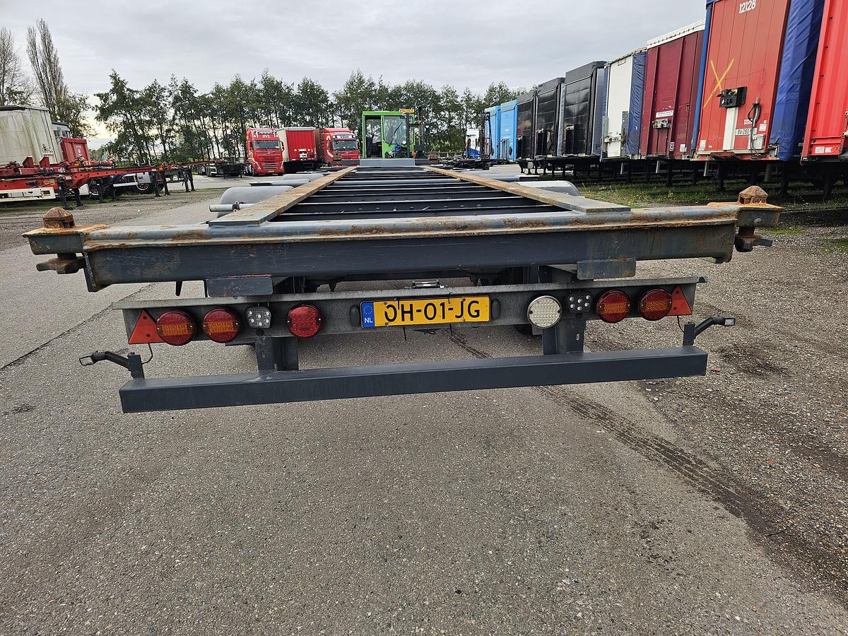 Gebruikt 2001 GROENEWEGEN 40.05.CC-12-27 | BPW DRUM DUTCH TRAILER |TUV /APK  15-02-2026