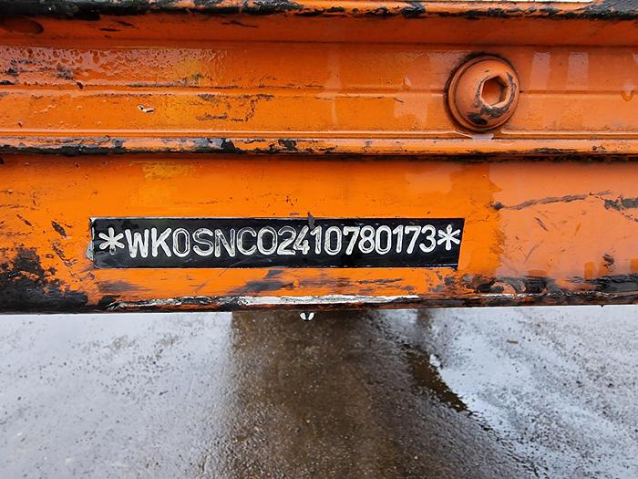 Used 2001 Kögel SN 24 3| axl;e curtainsider | Bpw disc |3 pieces.