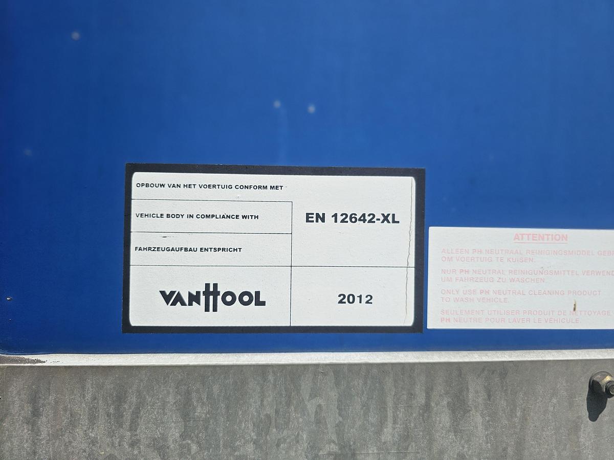 Gebruikt 2012 VAN HOOL A3C002 / ALU RIMS / PALLET BOX / GALVANIZED STEEL CHASSIS / APK,TUV, 12-03-2027.