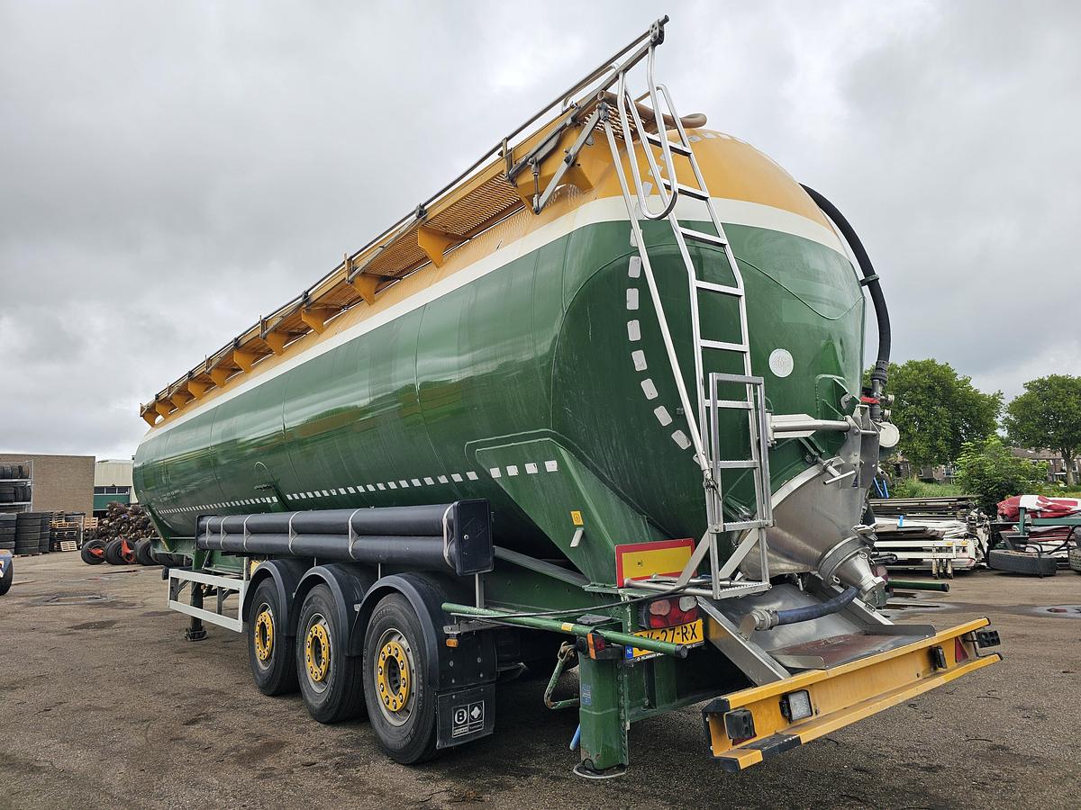 Used 2008 FELDBINDER KIP 63.3 |ALUMINIUM TIPPER | 6500 KG| 63 M3 | SAF DISC.