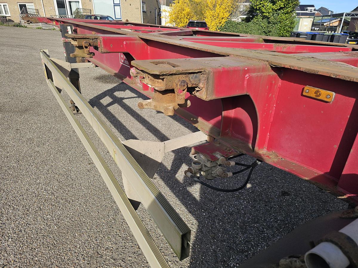 Gebruikt 2006 TURBO,S HOET OPS/3AT/39/03BSRM | 40 FT 2 X 20 FOOT | STRAIGHT CHASSIS | BPW DRUM.