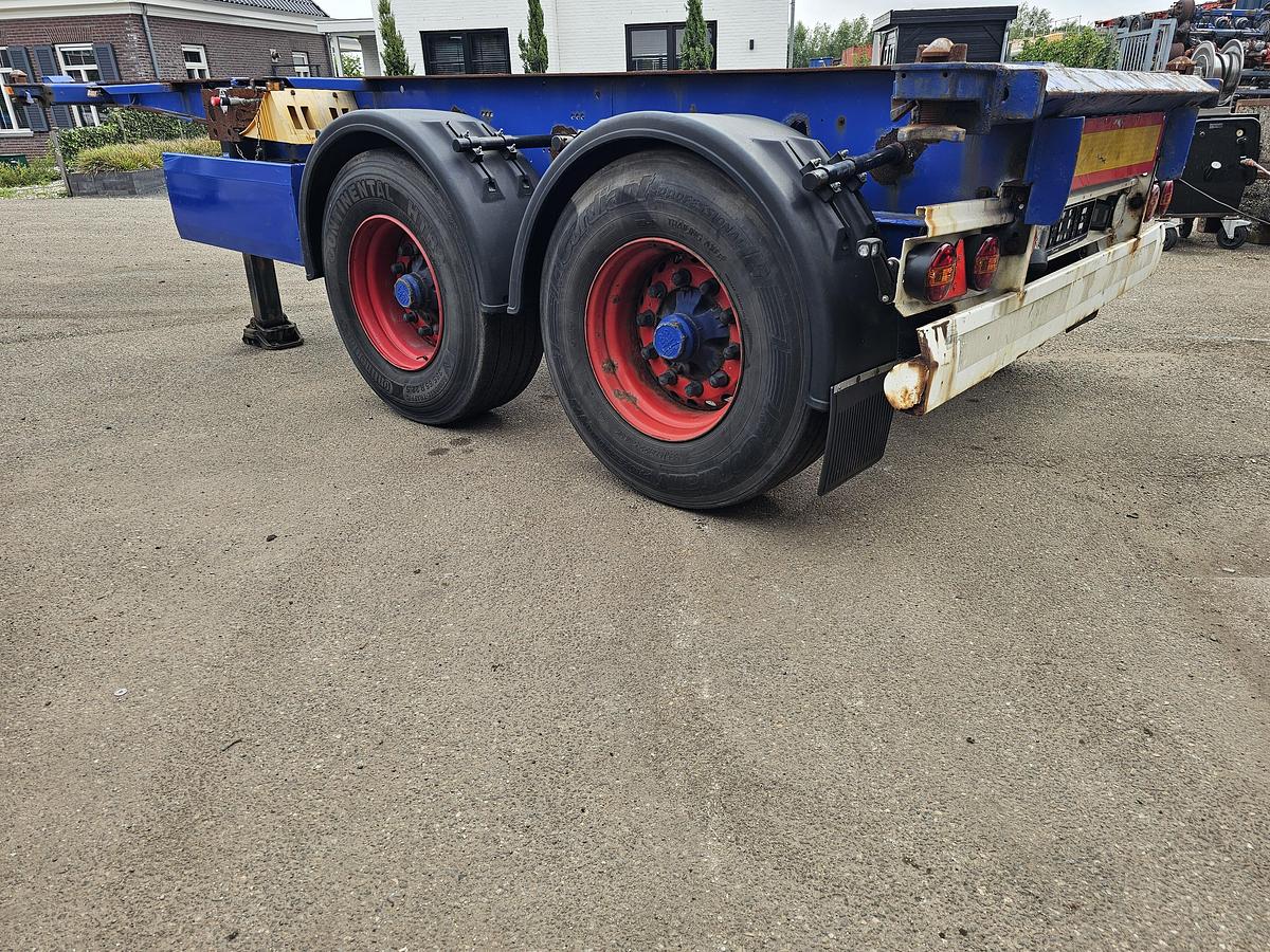 Used 2009 KRONE ATL 20 20 FOOT | STEEL SUSPENSION| BPW DRUM.