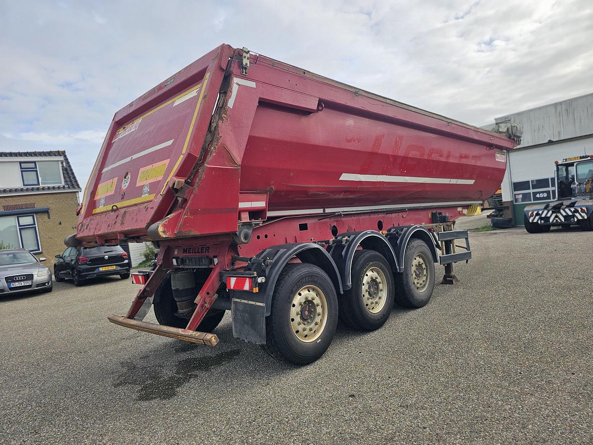 Gebruikt 2014 MEILLER MHPS12/27LOSS4/ STEEL TIPPER/ 30 MTR 3/ 28700 KG. /SAF DISC /ALU RIMS