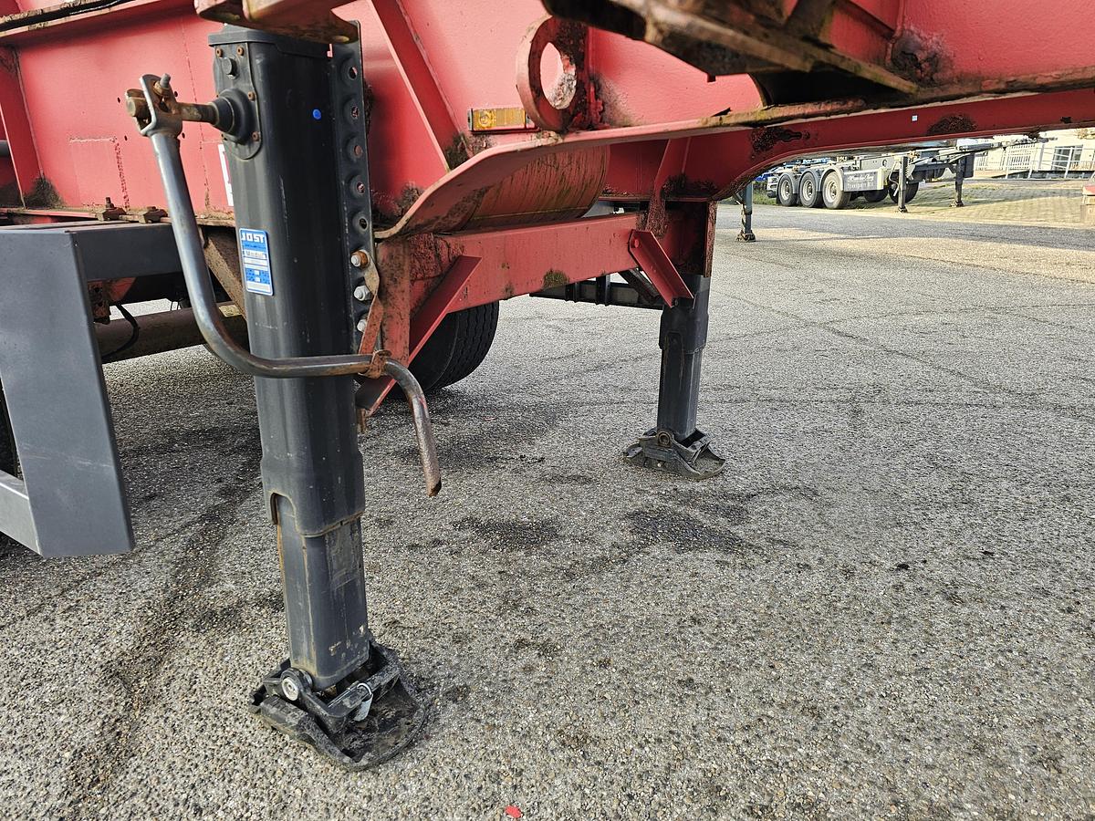 Gebruikt 2009 SCHMITZ SCF 18 20 FOOT CONTAINER CHASSIS | AIR SUSP| SAF DISC.