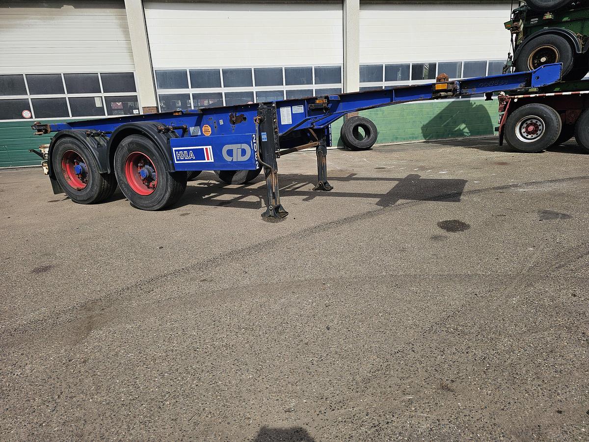 Used 2010 KRONE ATL 20 20 FOOT | STEEL SUSPENSION| BPW DRUM.