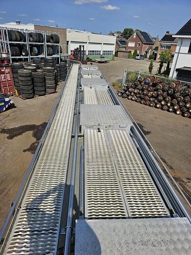 Used 2000 Feldbinder | TSA 59.3-4 | tanktrailer aluminium|59.5 cubic| ADR L4 BH |Bpw achsen|