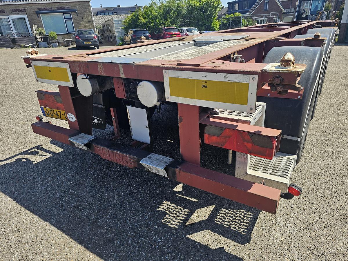 Used 2000 Burg BPO 12-27CCXGX-00. | ADR TANK CHASSIS 20/30 FT | BPW DRUM