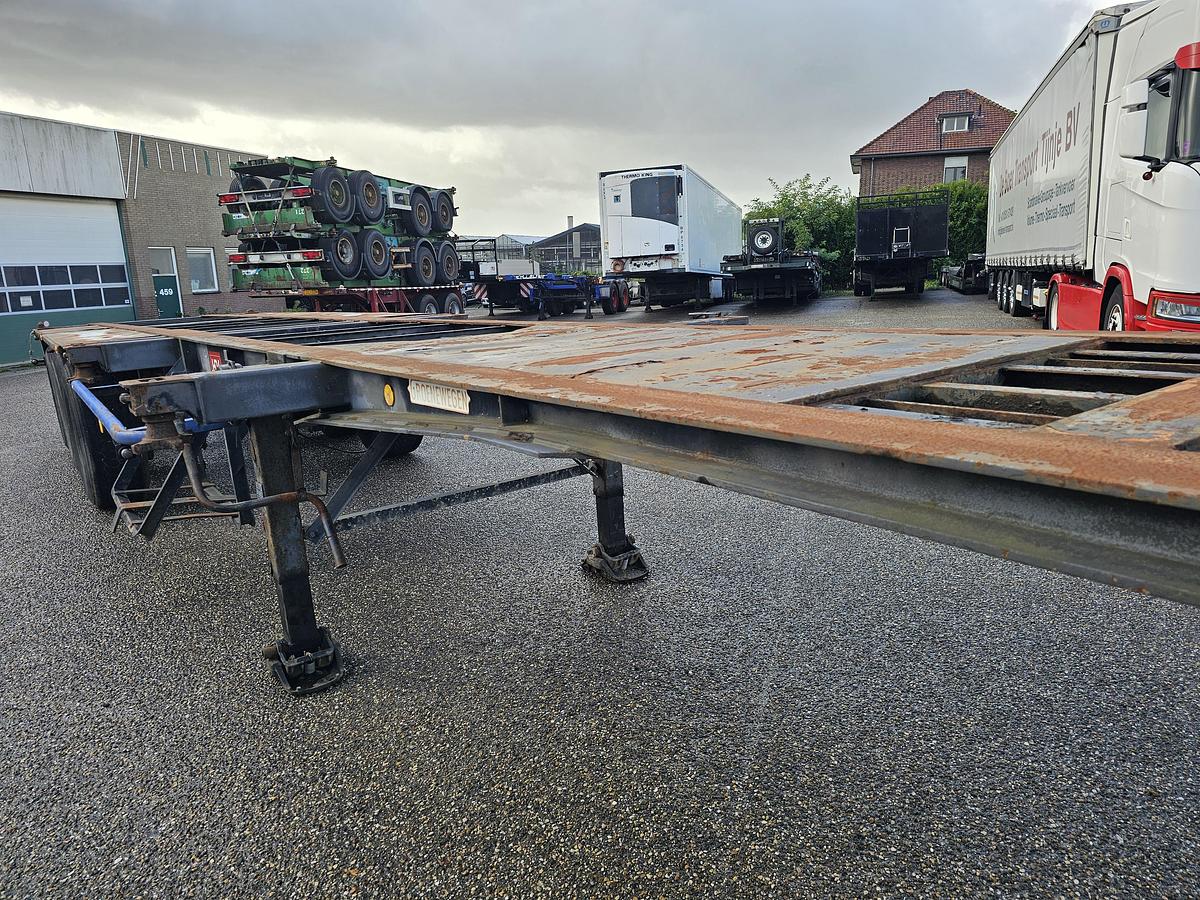 Used 1991 GROENEWEGEN 40.05 CC-12-24 | STRAIGHT CHASSIS | BPW DRUM.