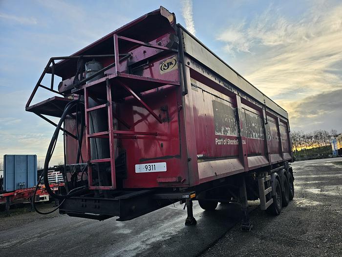 Used 2009 A.J.K OP 17-27/22.5 | Steel tipper \ steel chassis/box.