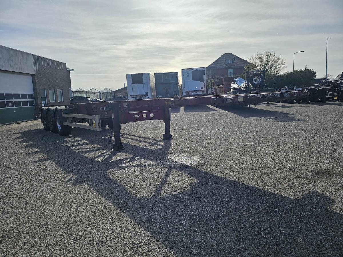 Gebruikt 2006 TURBO,S HOET OPS/3AT/39/03BSRM | 40 FT 2 X 20 FOOT | STRAIGHT CHASSIS | BPW DRUM.