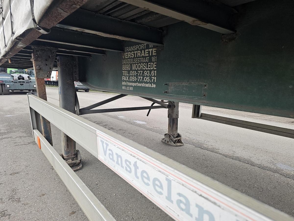 Gebruikt 2004 FREUHAUF T39B 3 AXLE CURTAINSIDE |OPEN ROOF | BPW AXLES.