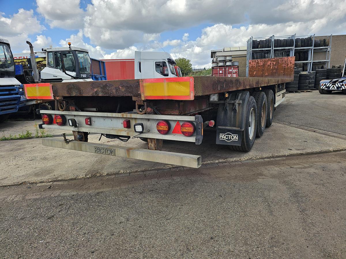 Used 2007 PACTON TXD 340| HEAVY DUTY TRAILER | BPW DRUM