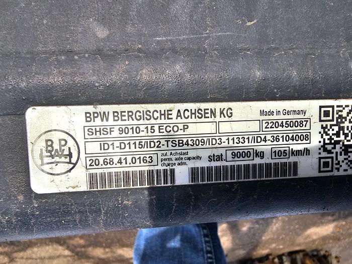 Used 2022 BPW SHSF9010-15 ECO-P