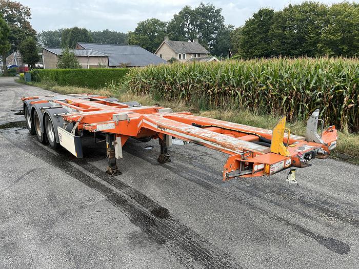 Used 2015 D-TEC VCC-01 FLEXITRAILER ALL CONNECTIONS BPW DRUM
