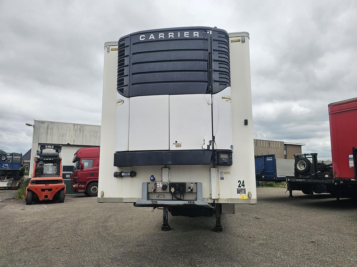 Gebruikt 2012 CHEREAU B3 /CITY TRAILER /STEERING AXLE/LIFT AXLE / 11.80 LONG /LOADING LIFT/ BPW DISC / CARRIER FRIDGE.