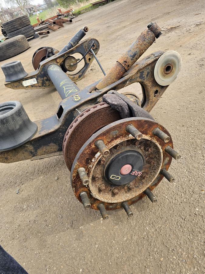 Gebruikt 2012 SAF B9-19W | TRAILER AXLE SINGEL TIRE| DISC