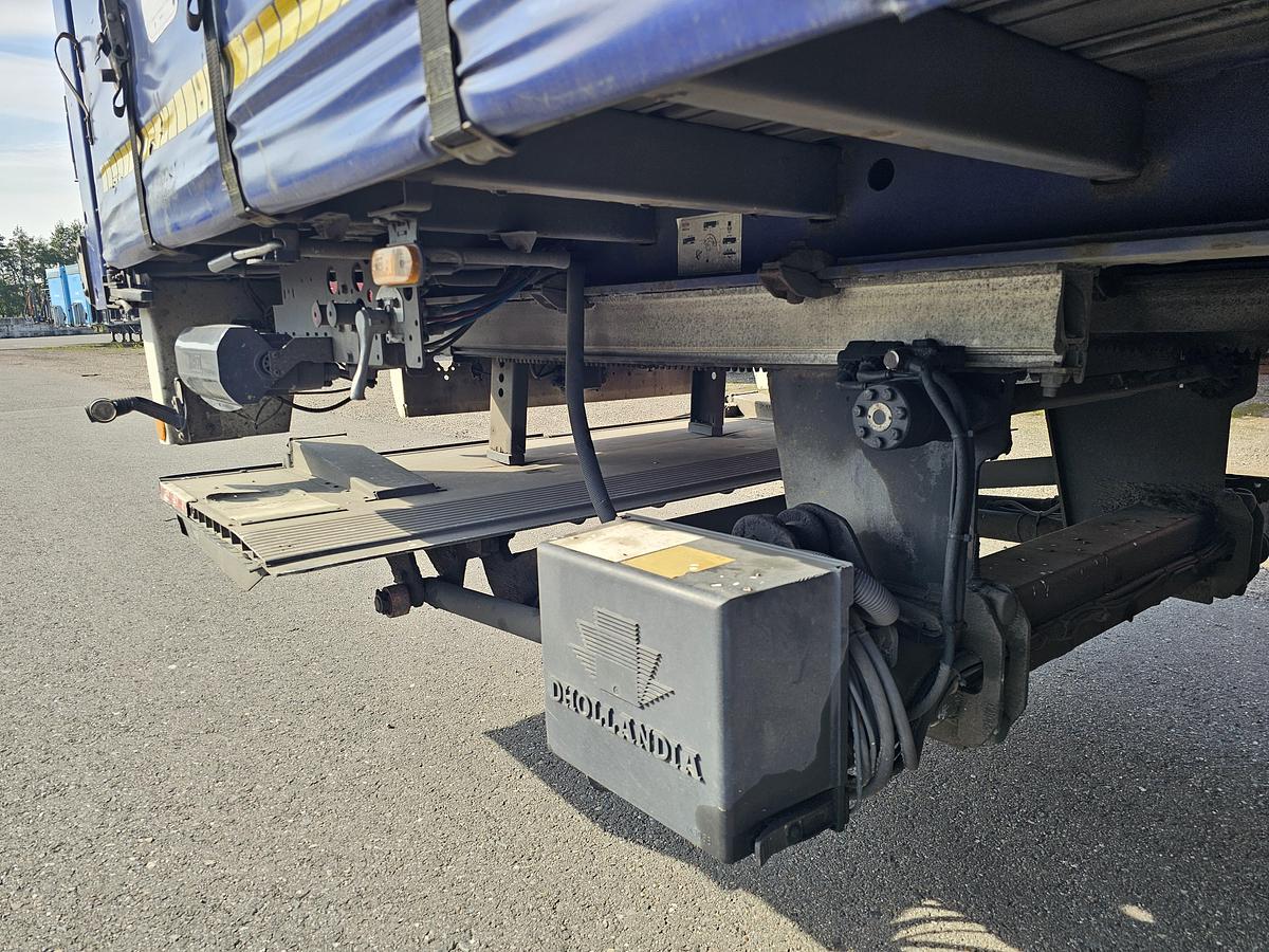 Used 2012 PACTON TBD.122 | SINGLE STEERING AXLE |UNDER SLIDING LOADING LIFT + BATTERIES| DAF DISC| APK /TUV 6-12-2025