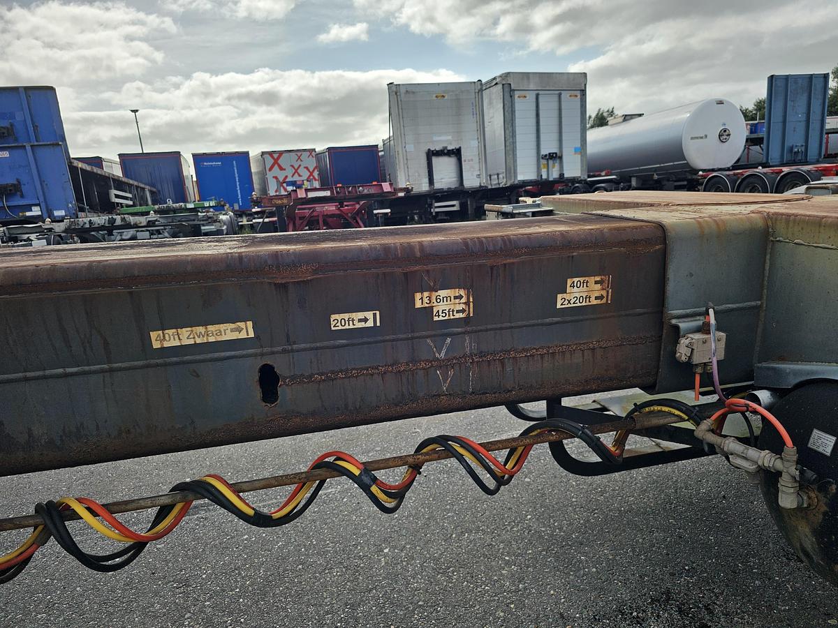 Used 2007 PACTON 3 AXLE MULTI  YARD CHASSIS | 3 X EXTENDIBLE | BPW DRUM | NO DOCUMENTS.