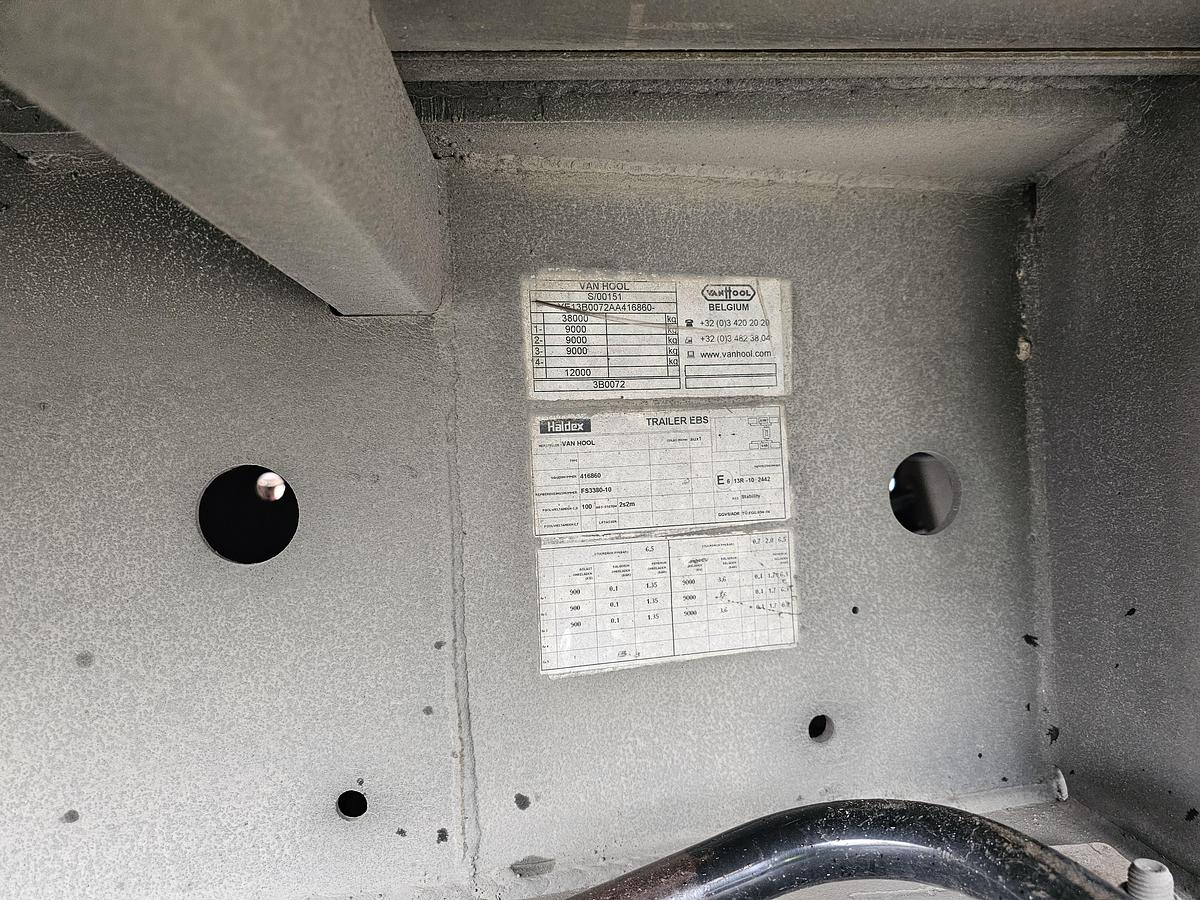 Gebruikt 2012 VAN HOOL 3B0072 | GALVANISED STEEL CHASSIS | ALU RIMS |BPW DISC | TUV APK/ 29-05-2026.