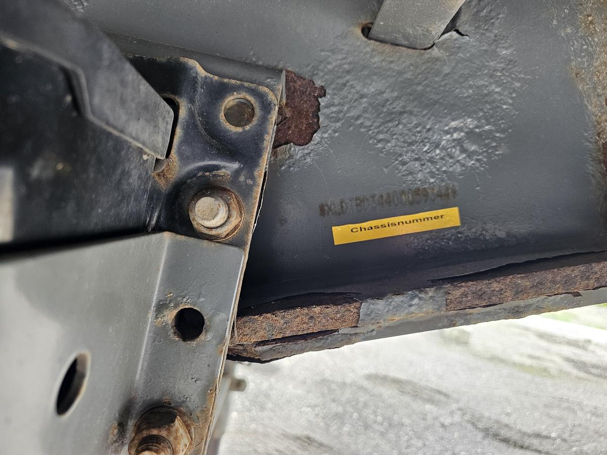 Used 2009 PACTON TBD344 | STEERING AXLE | HOLLAND TRAILER |HEAVY DUTY| TUV/ APK 20-1-2026.