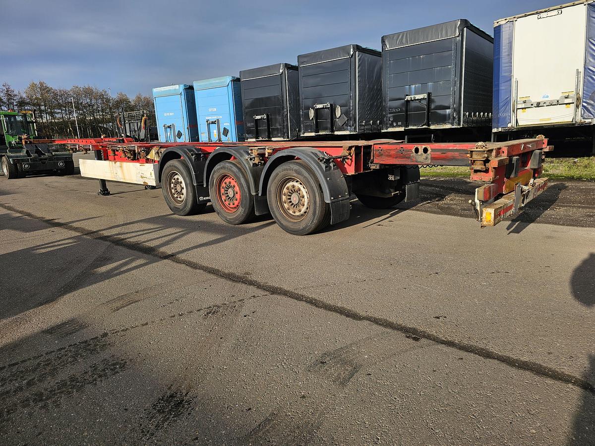 Gebruikt 2007 KRONE SD 27| SAF INTRADISC | SUPER SLIDING.| BELGIUM | 45 /40 FT 2 X 20 FT.