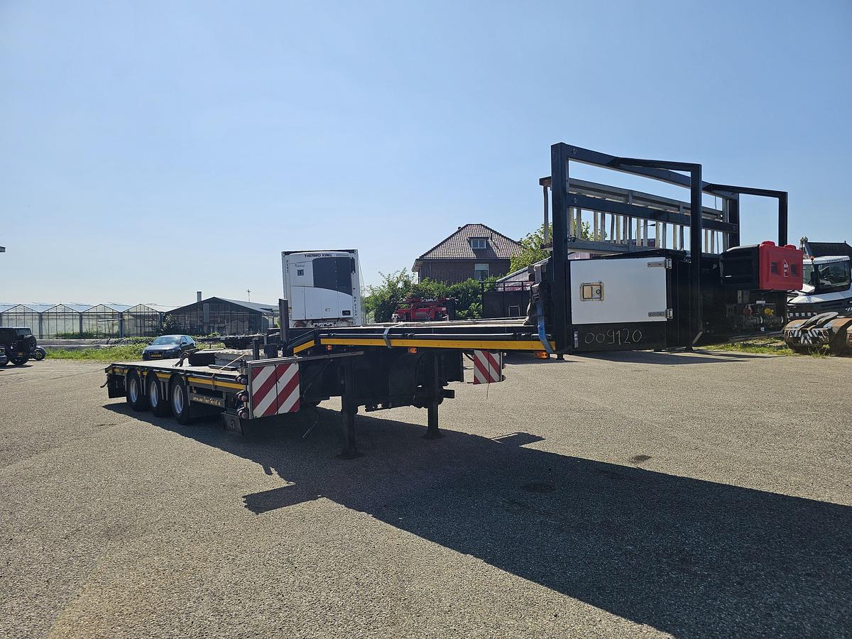 Used 1992 BROSHUIS E 2190/27 | SEMI LOWLOADER | 6 MTR EXTENDIBLE | BEAVER TAIL| SAF DRUM | APK 17-01-2016  |REFURBISHED 2010