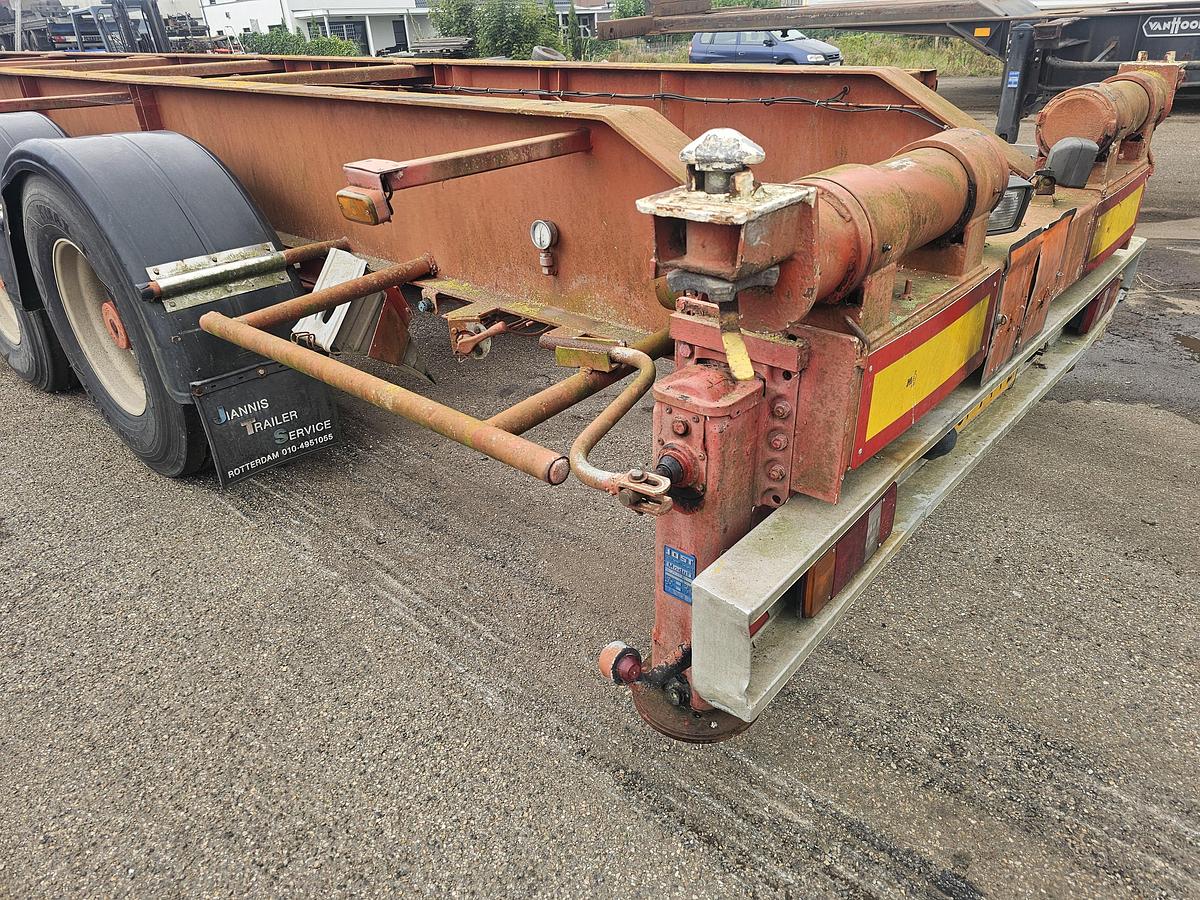 Gebruikt 1998 LAG O 3-39/ 40 foot tipper chassis/ steel/ saf drum./ no tipper cilinder / electric tipper.
