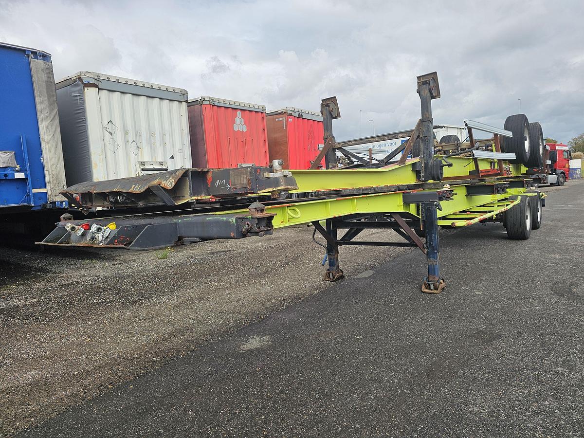 Used 1995 Pacton 12/20 | 40 2 x 20 foot | 20 foot middle | steel suspension| BPW drum.