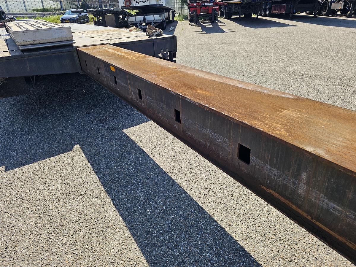 Used 1992 BROSHUIS E 2190/27 | SEMI LOWLOADER | 6 MTR EXTENDIBLE | BEAVER TAIL| SAF DRUM | APK 17-01-2016  |REFURBISHED 2010