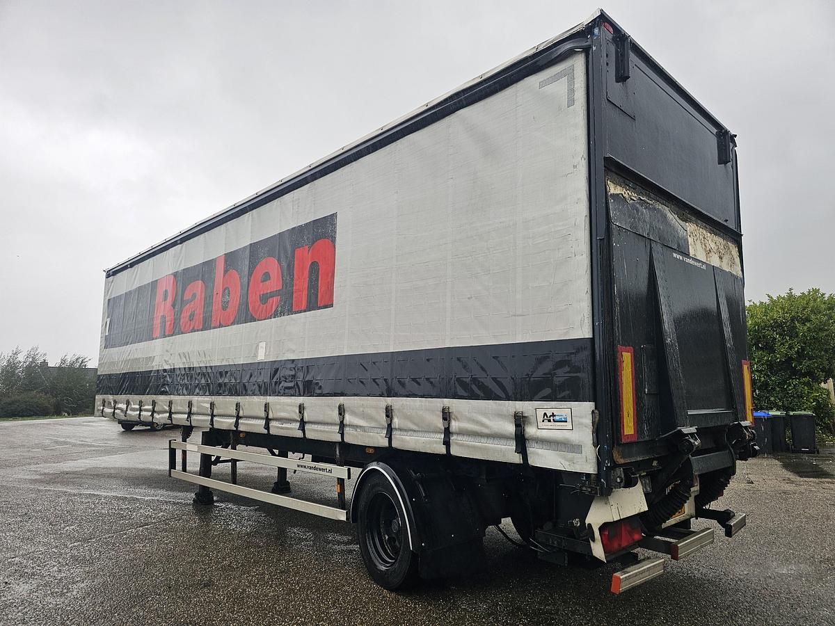 Gebruikt 2008 GOENEWEGEN DRO 10-10 B /STEERING AXLE / LOADING LIFT 2000 KG/ BATTERIES/ BTW DRUM./ APK 12-11-2026