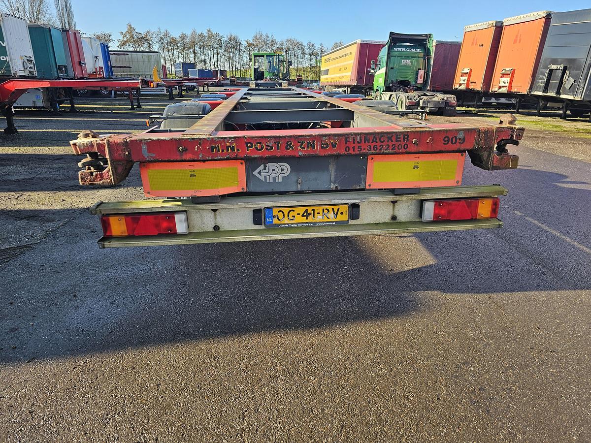 Gebruikt 2001 BURG BPO 12-27 CZ XEX|40 FT |2 X 20 FT |20 FT MIDDLE |BPW DRUM.