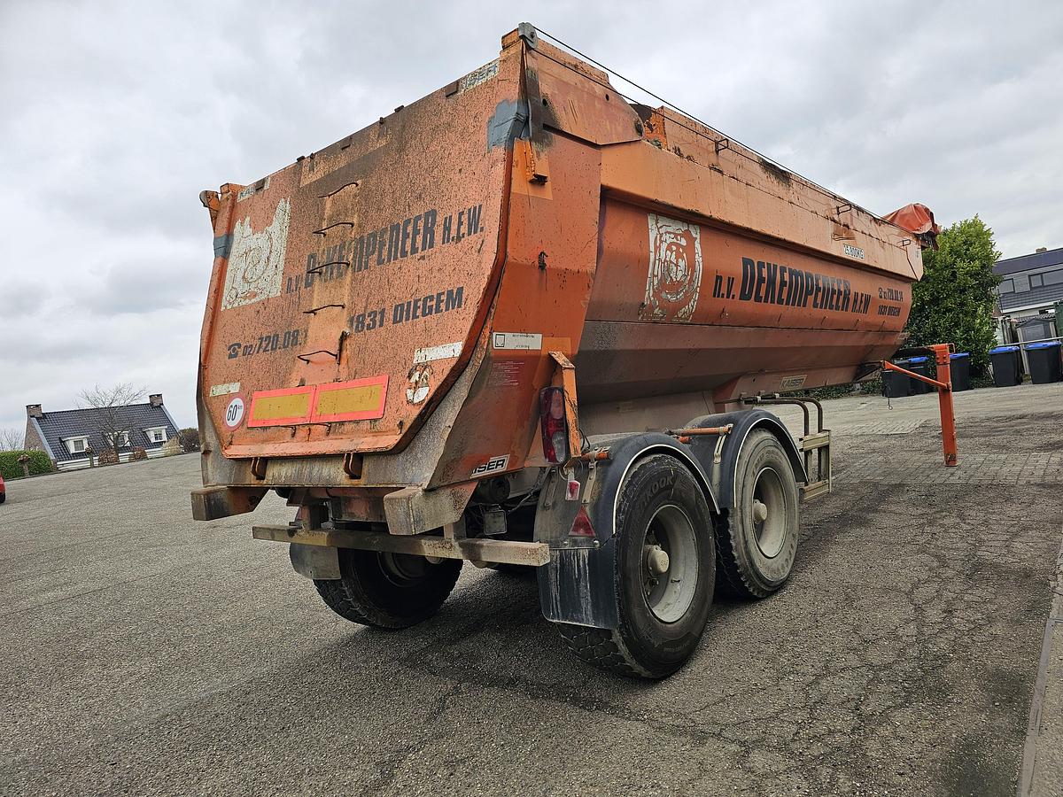 Gebruikt 2002 ROBUSTE KAISER. S3302G37 | TIPPER| STEEL CHASSIS STEEL BOX|SAF DRUM.