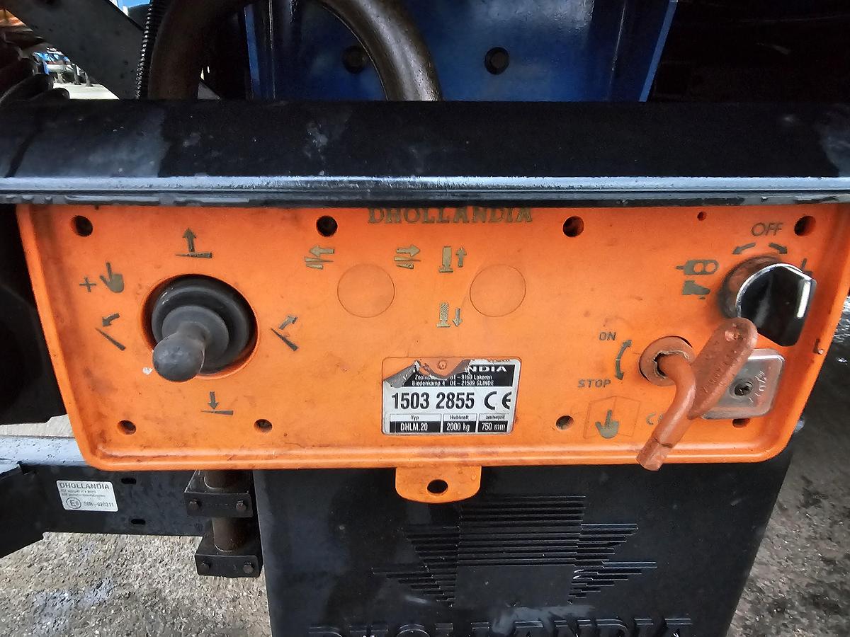 Gebruikt 2015 KRONE SZ| 2 AXLE CITY TRAILER | STEERING AXLE. BPW DISC. LOADING LIFT. TUV BELGIUM 18-06-2026